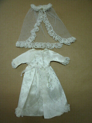 Vintage Barbie--  Bride Wedding  Formal Gown & Veil
