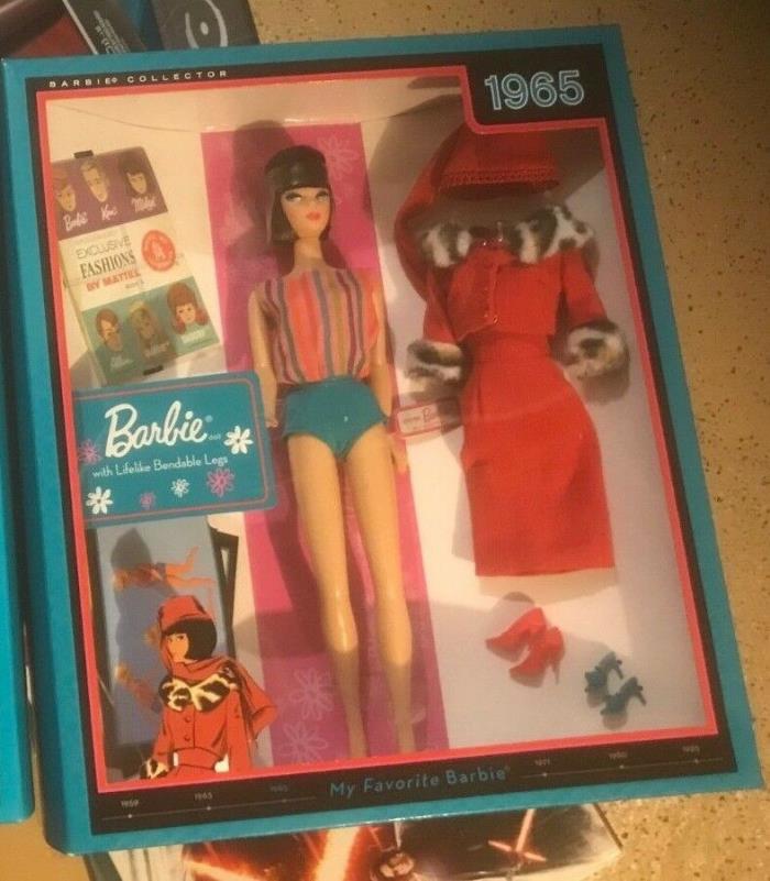 American Girl Bendable Legs Barbie 1965 - NEW My Favorite Barbie Reproduction