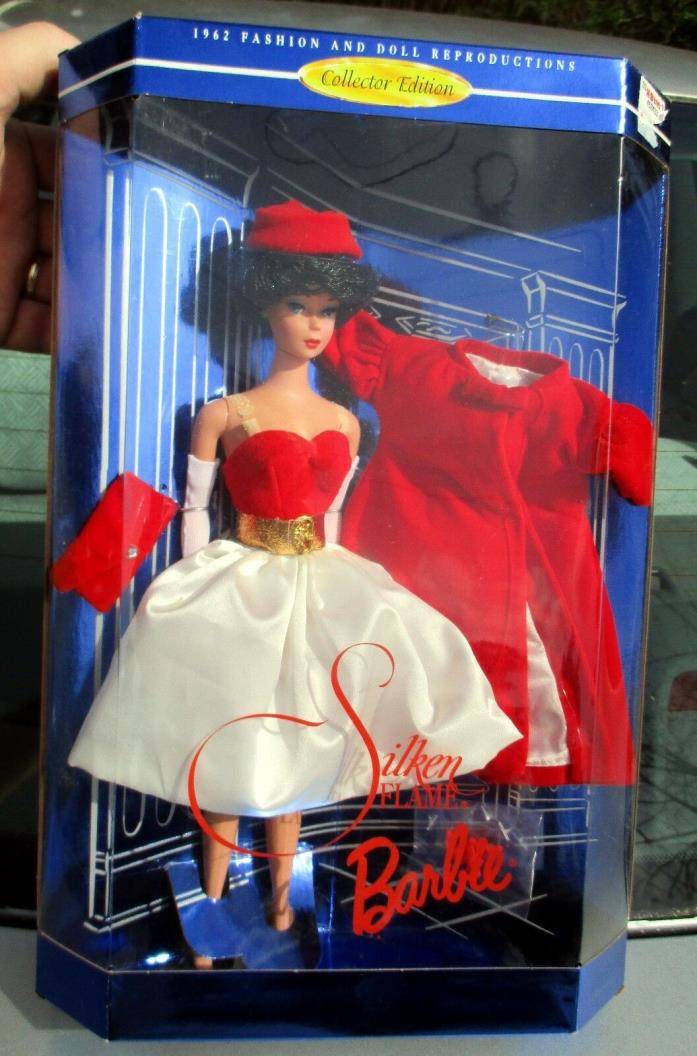 *NIB*  Silken Flame Barbie 1962 Fashion and Reproduction Doll #18448 1997 Mattel