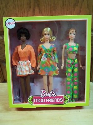 NIB-1968 REPRODUCTION BARBIE MOD FRIENDS-COOL REPRO OUTFITS-STACEY-CHRISTIE