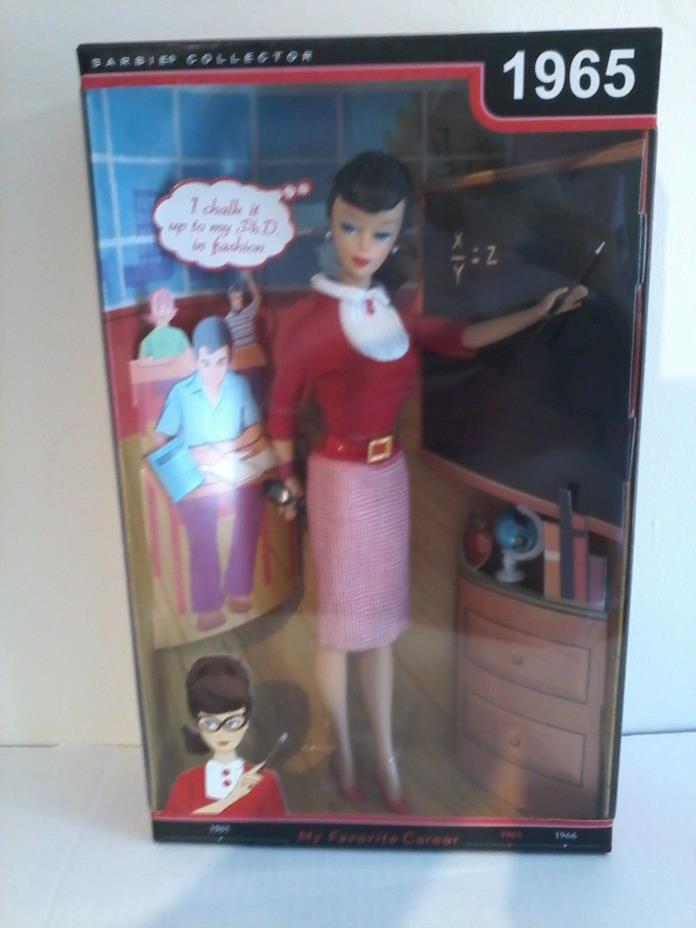 My Favorite Career Teacher Barbie Boxed Doll