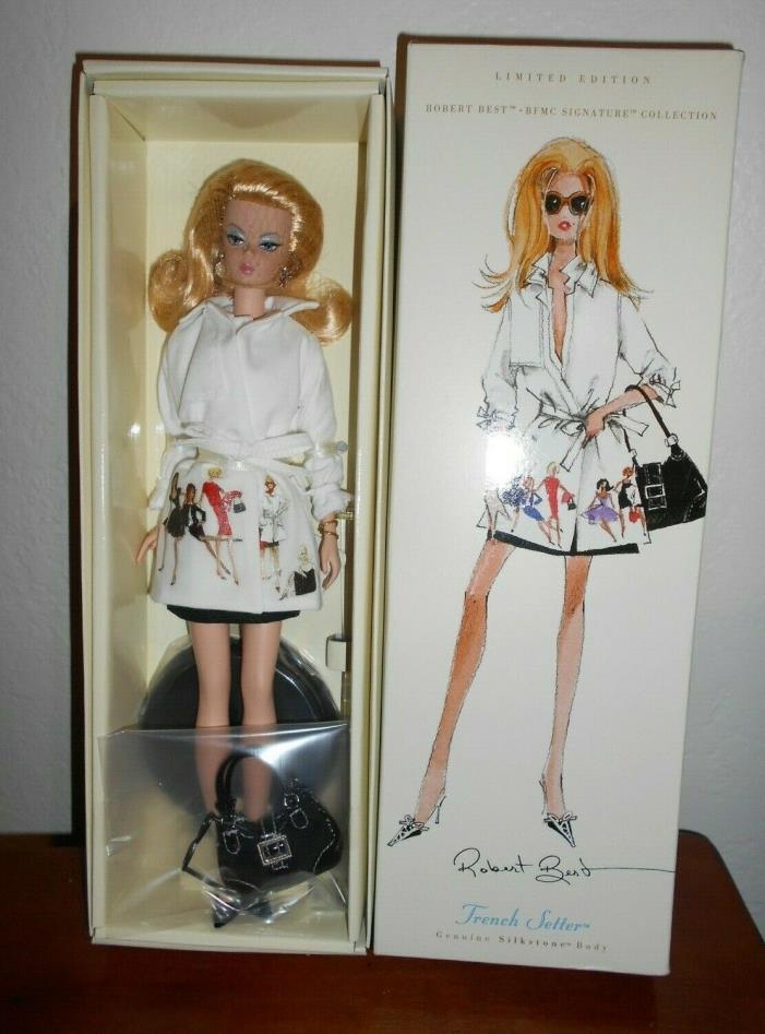 BARBIE..LE  SILKSTONE TRENCH SETTER BARBIE...NRFB