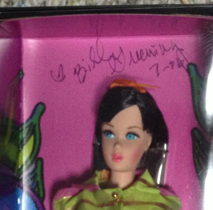 RARE Sign Bill Greening Vintage Reproduction Brunette Barbie All That Jazz 2006