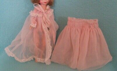 Vintage Betsy McCall Sweet Dreams Nightgown and Robe in Pink