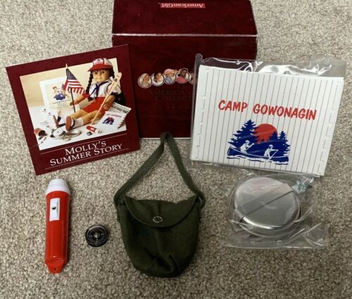 American Girl Molly Camping Equipment Gear Set New Retired