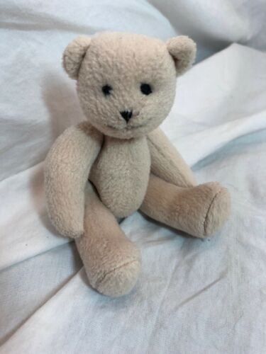 Vtg American Girl Bitty Baby Miniature Mini Jointed Bear Plush Stuffed Animal