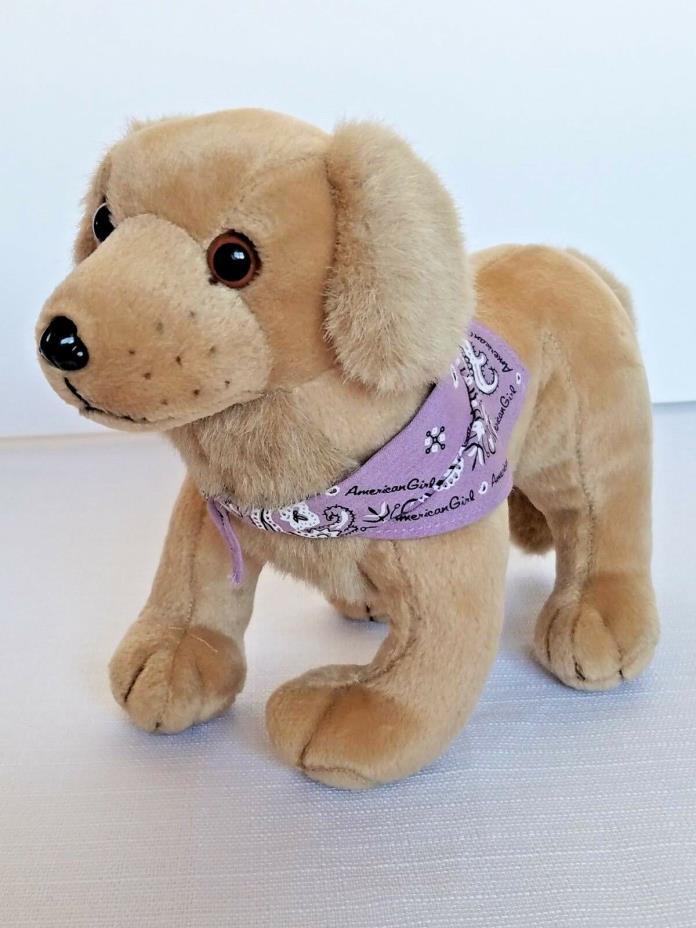 American Girl Kailey Poseable Sandy the Lab Dog Stuffed Animal 10