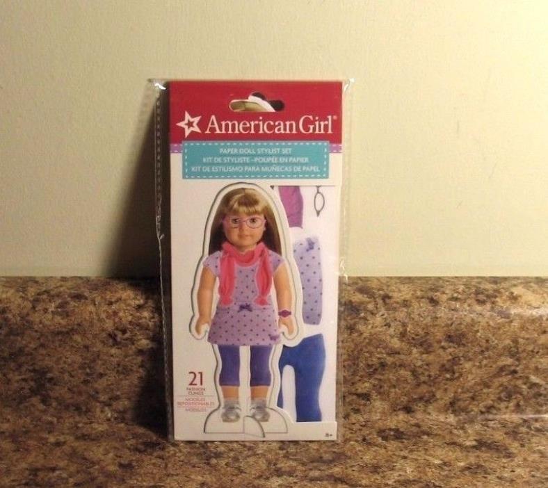 American Girl Paper Doll Fashion Clings 21 Piece Set Ages 8+ NEW