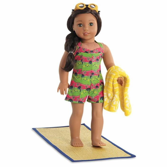 NEW American Girl Historical Nanea's Island Swimsuit Outfit for 18” Doll clothes