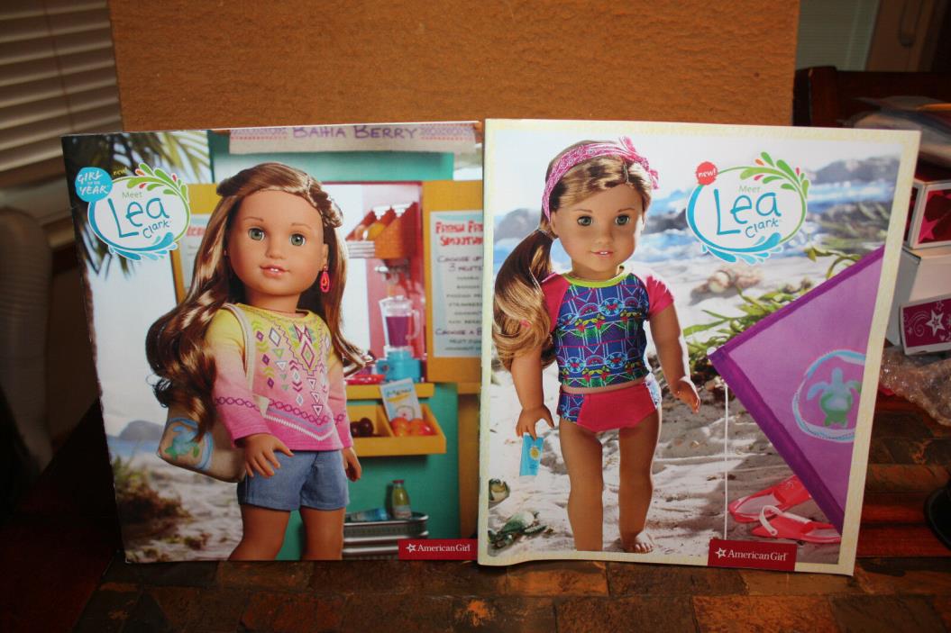 American Girl Doll Of The Year Lea Catalogs NEW