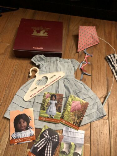 American Girl Addy Kite Flying Outfit Retired Rare - Original Box