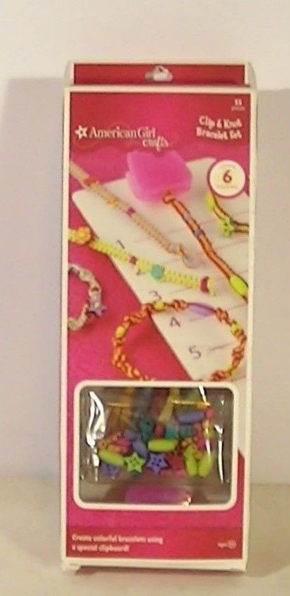 American Girl Crafts Clip and Knot Bracelet Kit
