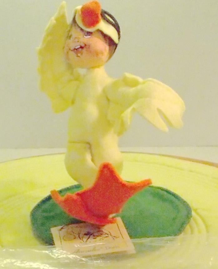 Annalee Child in Duck Costumer Fun 1957 1981 Tag Excellent Fun doll 8