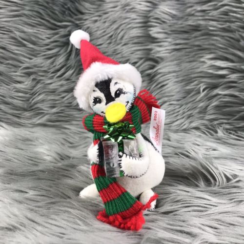 Annalee Cool Gift Floating Scarf Penguin Winter Christmas Plush Decoration 6”
