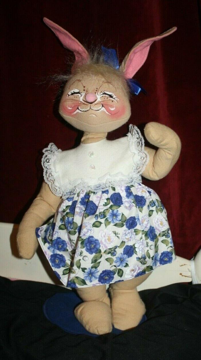 Vintage Annalee rabbit girl doll rabbit 1999 20''