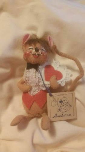 Annalee doll 1993 Valentine’s day Boy Mouse 6