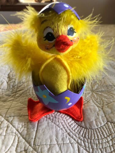 ANNALEE  6” Duck In Easter Egg New!