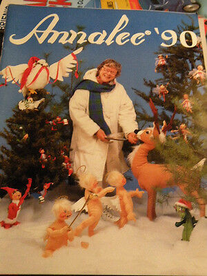 1990 Annalee Dolls Catalogs and The Collector Magazines 6 Pieces LOT