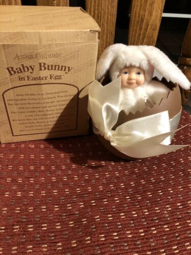 Ann Geddes Baby Bunny In An Easter Egg