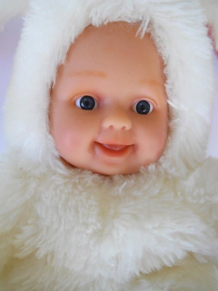 ANNE GEDDES Smiling Baby Bunny Doll 9