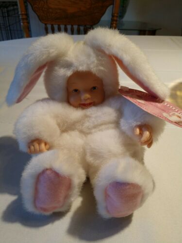 BABY BUNNIES ANNE GEDDES DOLL1997 Plush Easter, No. 525901 with TAGS Collectable