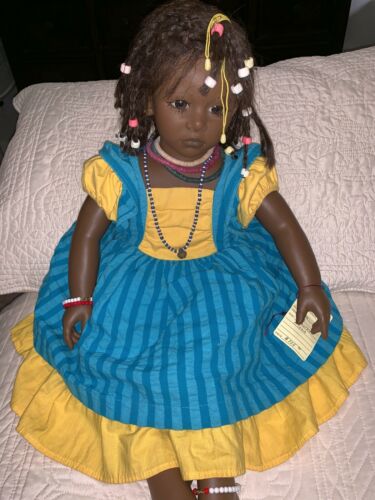 Annette Himstedt Doll Ayoka Puppen Kinder Vintage Doll Beautiful