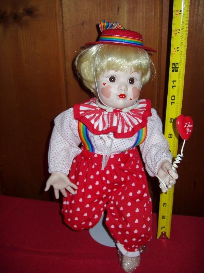 Dolls vintage collectable Ashton-Drake Smooch clowns Baby doll collectors