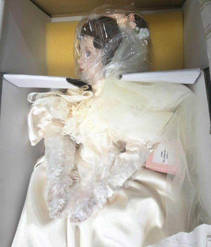 The Ashton-Drake Galleries Elizabeth's 1900's Wedding Dress Porcelain Doll 1994