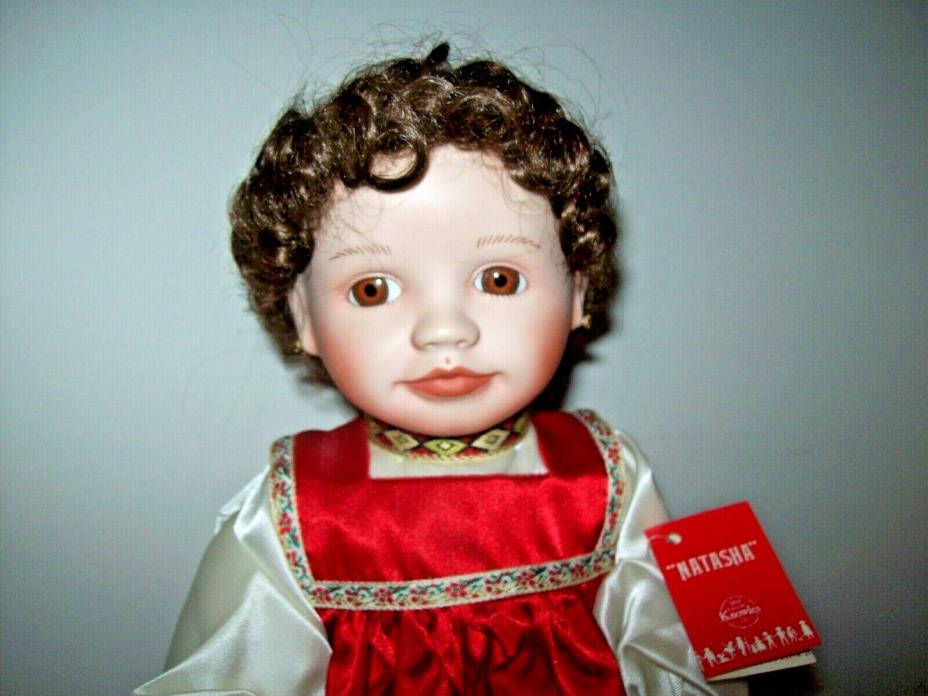 ASHTON DRAKE /  KNOWLES /KATHY BARRY-HIPPENSTEEL PORCELAIN DOLL 