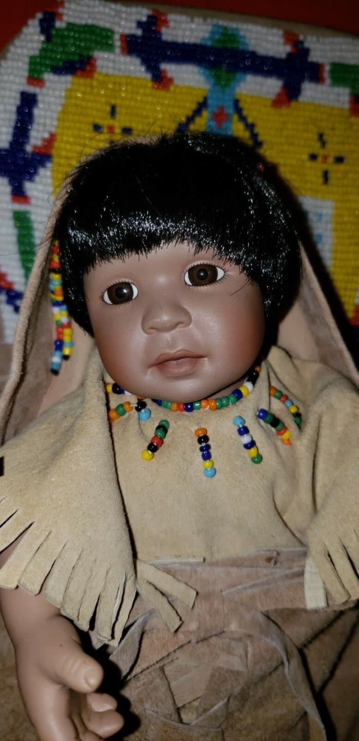 Vintage Ashton Drake Native American Cloud Chaser Doll Sherry Housley