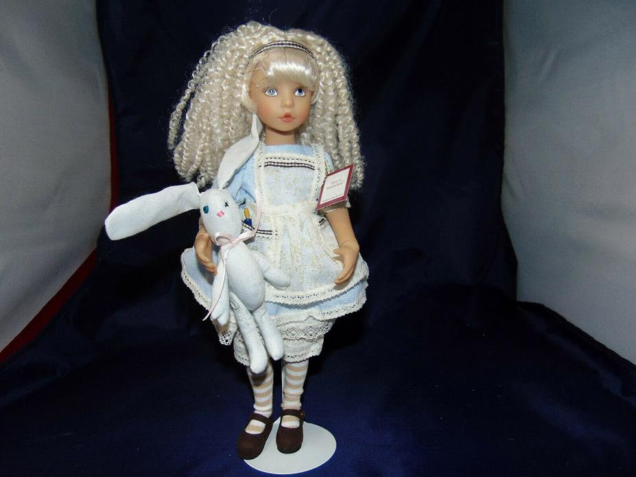 BALL JOINTED VINYL ALICE IN WONDERLAND DOLL BY DIANNA EFFNER~~BUY IT NOW~$120.00