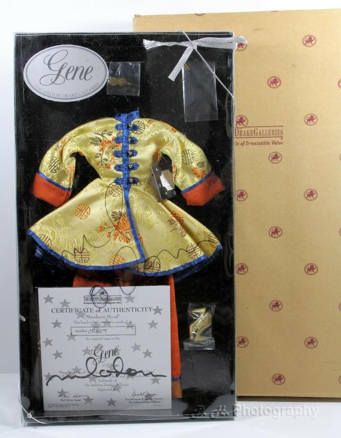 MIB “Mandarin Mood” Gene Marshall Doll Outfit, signed by Mel Odom, w/shipper