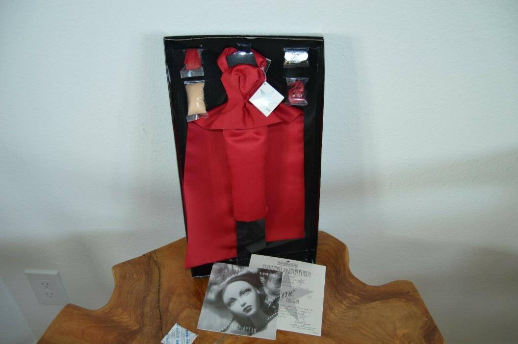 Ashton Drake Mel Odom Gene Doll Ransom in Red Complete Outfit w COA Accessories