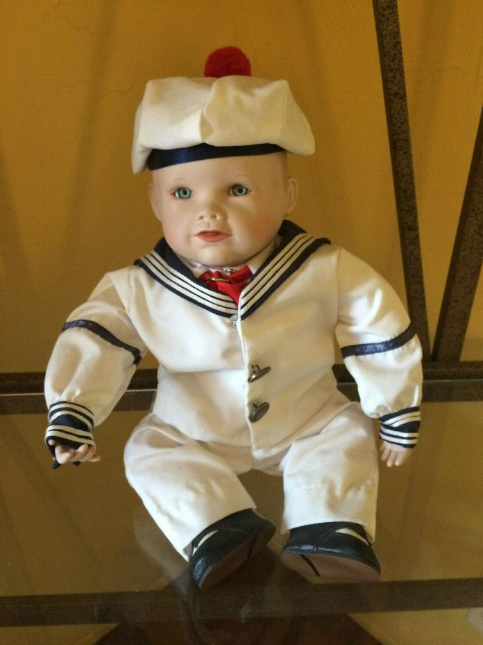 Sailor Boy Mathew Porcelain Doll Ashton Drake by Yolanda Bello