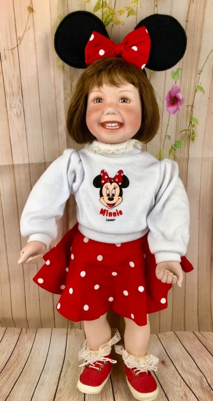 Ashton Drake 1997 Titus Towescu Disney Girl Mouseketeer Porcelain Doll