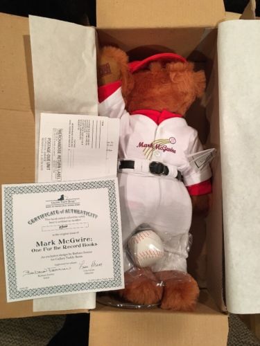 Ashton-Drake Galleries Mark McGwire Bear, No. 2944