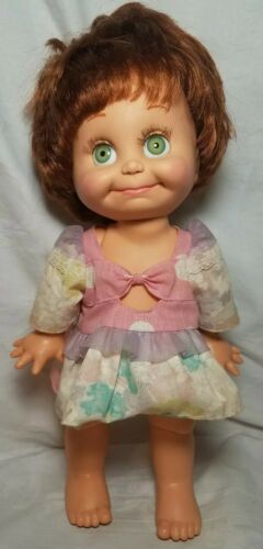Galoob Baby Face Doll So Shy Sherri # 9 W/Original Dress Good Condition