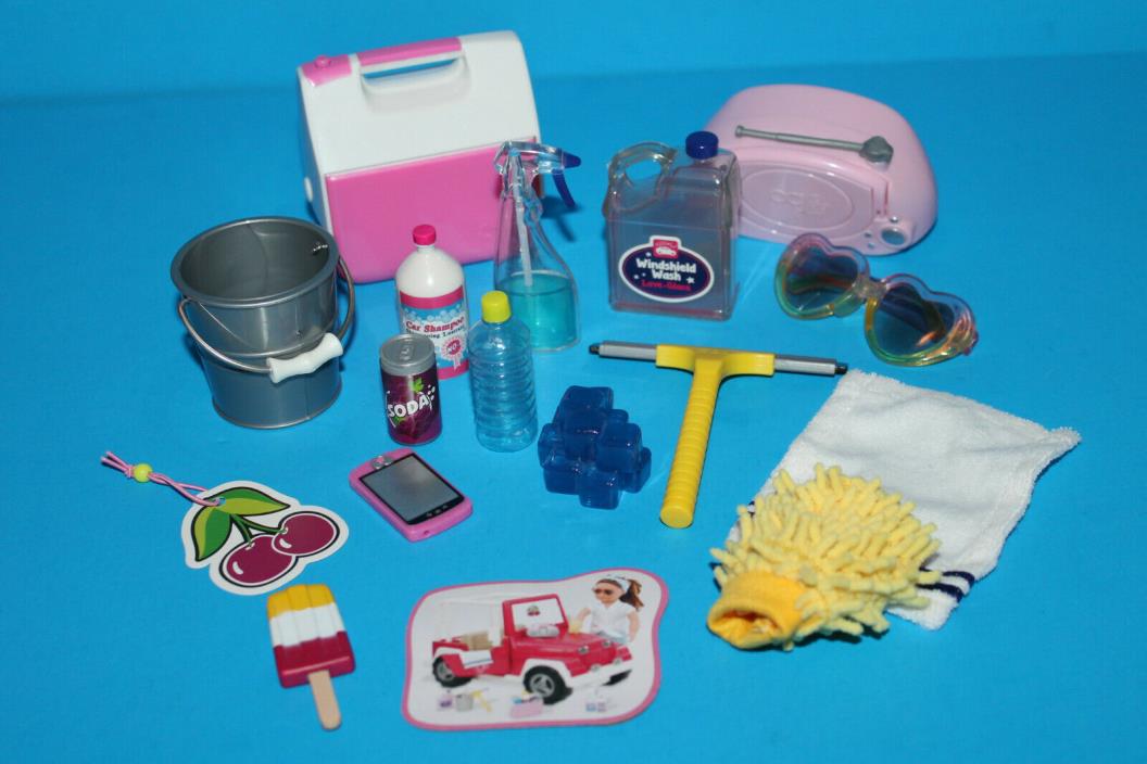 Our Generation Doll Car Wash & Accessories Set