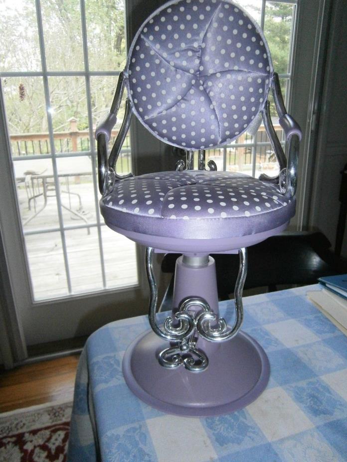Our Generation Battat Purple Beauty Salon Chair For 18