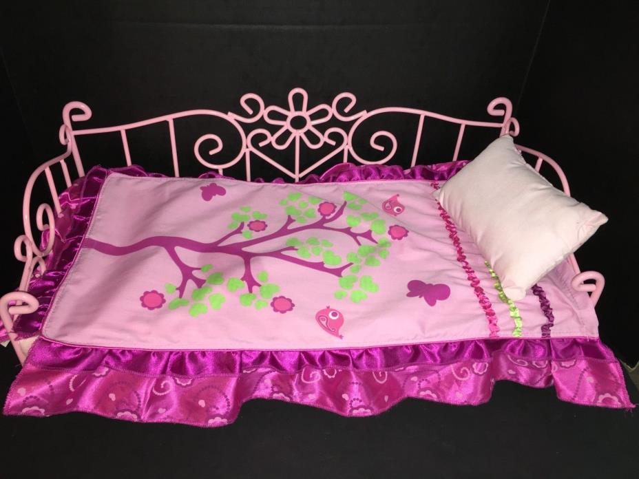 STRONG Metal Doll Bed Day Sofa Battat Fits 18