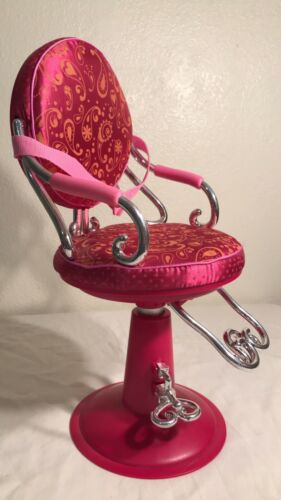 My Generation Salon Chair- raises & lowers w/ footbar!!! For 21 inch dolls (AG)