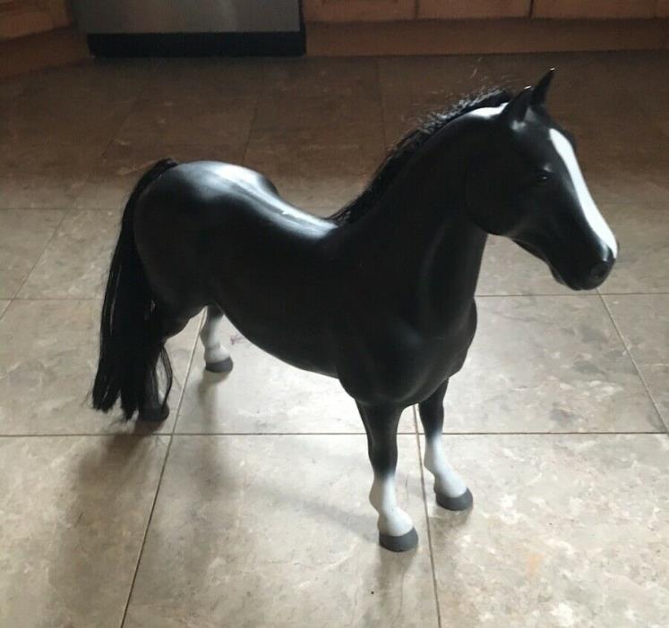 Our Generation black horse animal toy for 18