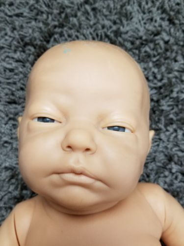 Berjusa Large Baby Girl Doll Vtg 1985 Anatomically Correct 18