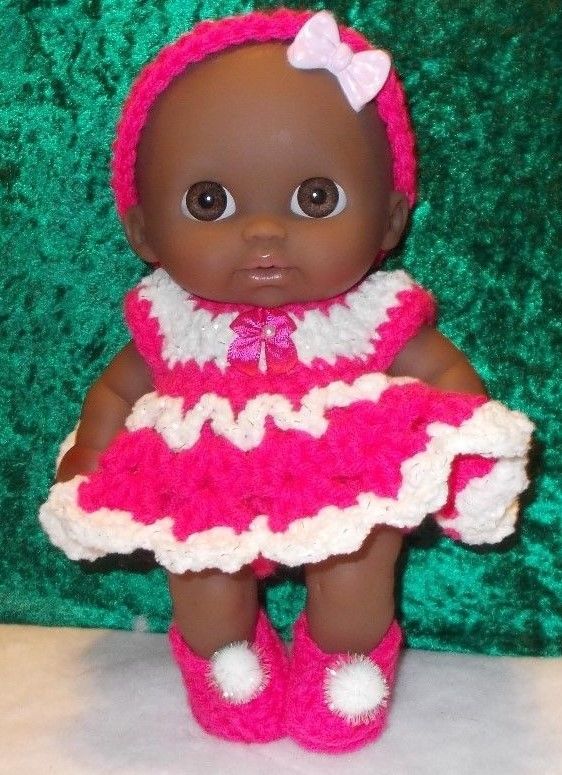 HAND CROCHETED DOLL CLOTHES/fits 8.5
