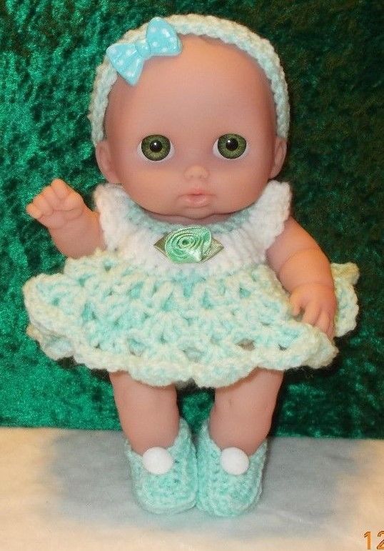 HAND CROCHETED DOLL CLOTHES/fits 8.5