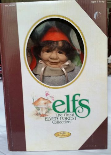 1997 Berenguer Elfs The Great Elven Forest Collection New in Box Papa Elmfar
