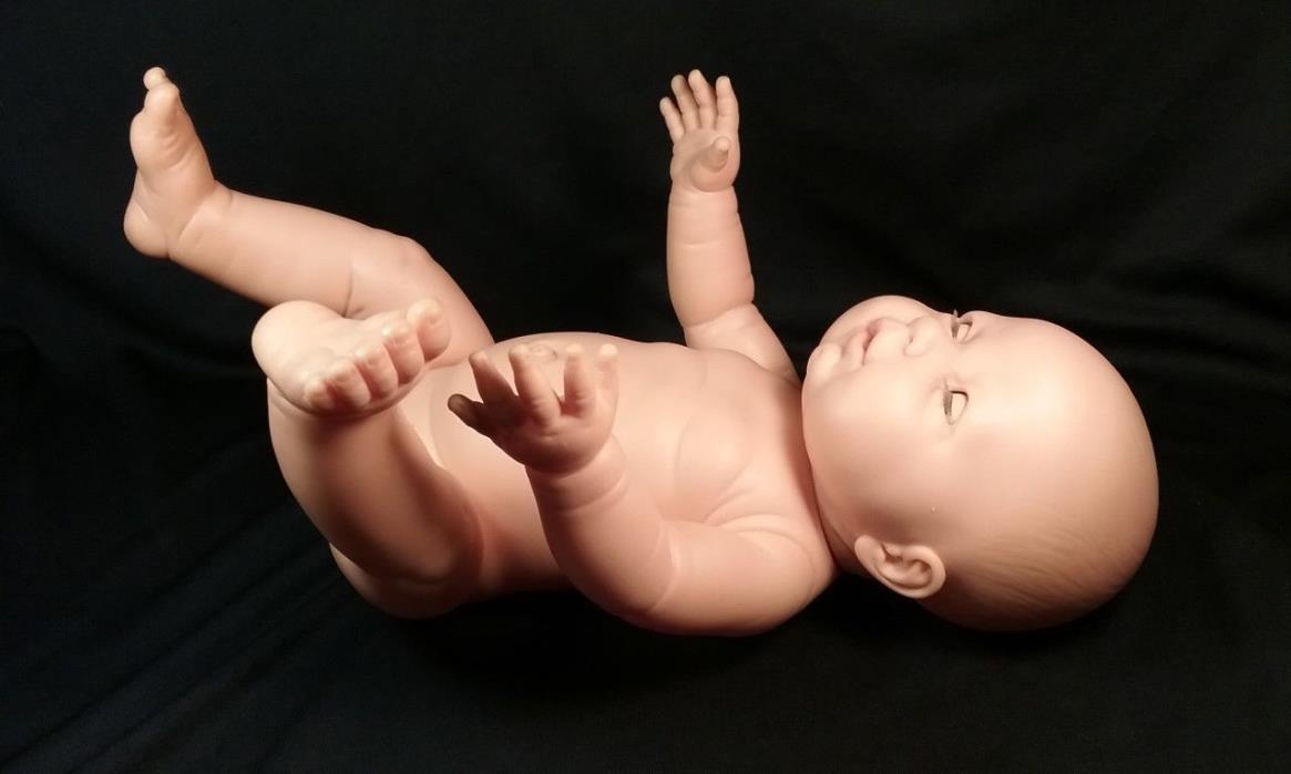Vintage 1980's Berjusa Baby Girl Doll Anatomically Correct 15