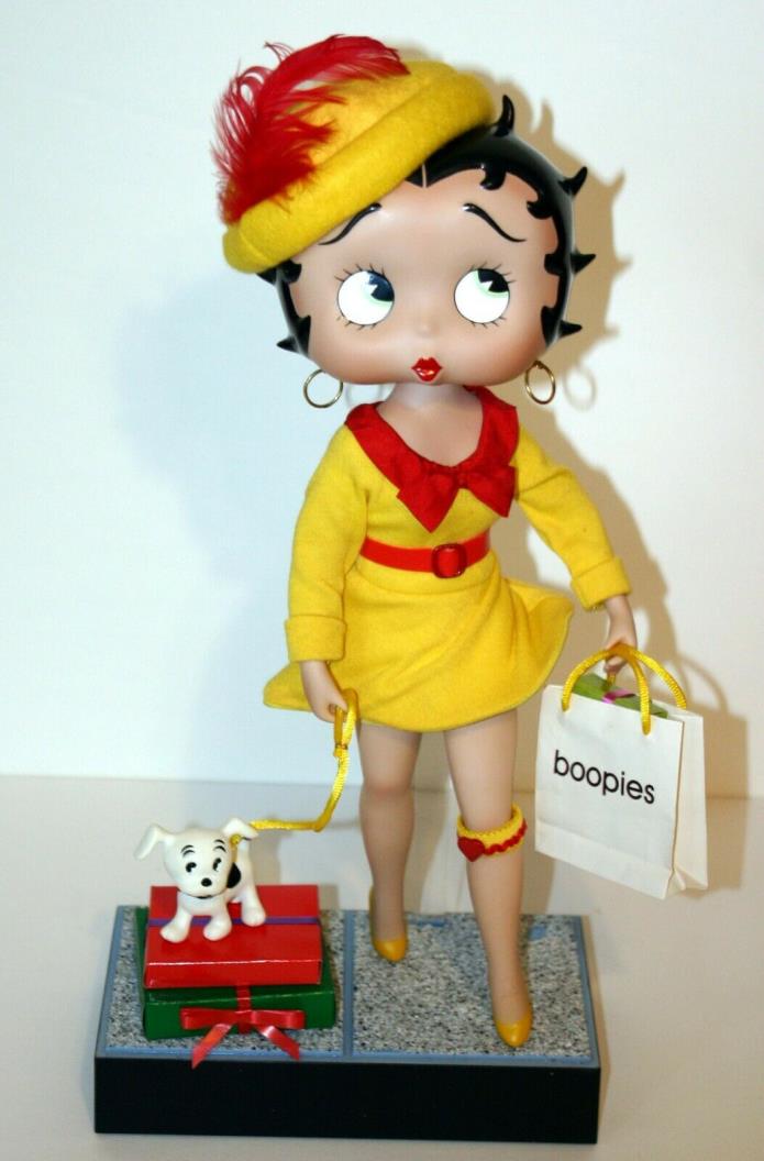 Betty Boop Shopping Spree Porcelain Doll Danbury Mint