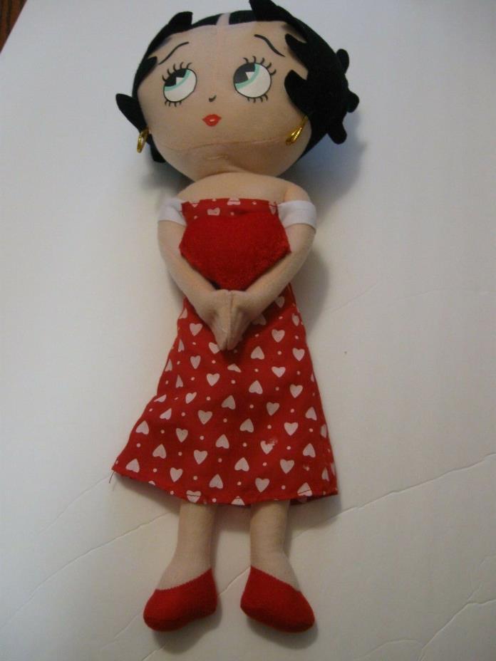 Betty Boop Valentine Plush Doll KELLYTOY 18