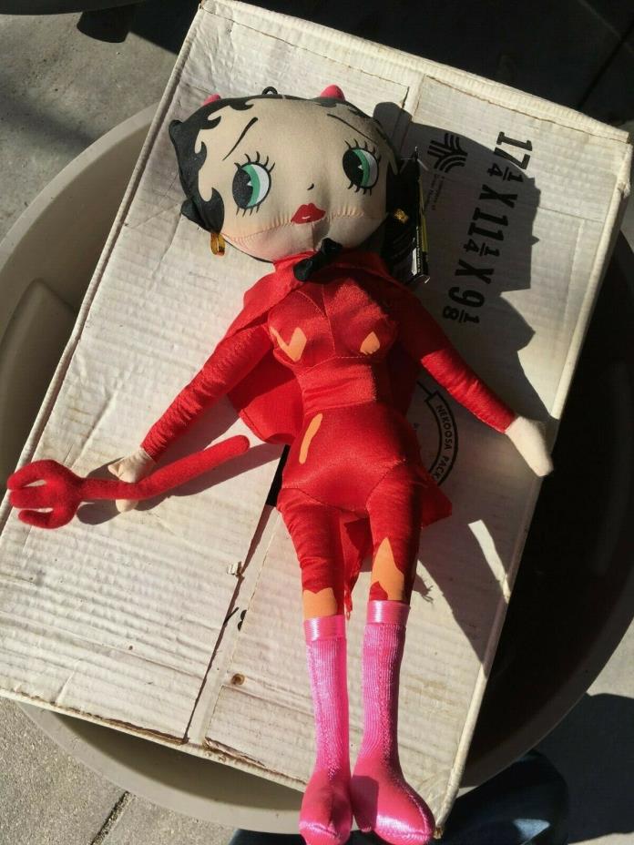 Betty Boop  Halloween Collection Toy Soft Doll 11